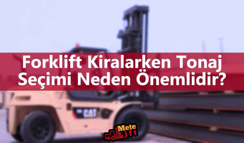 3 - 3.5 - 4 Ton Forklift Kiralama